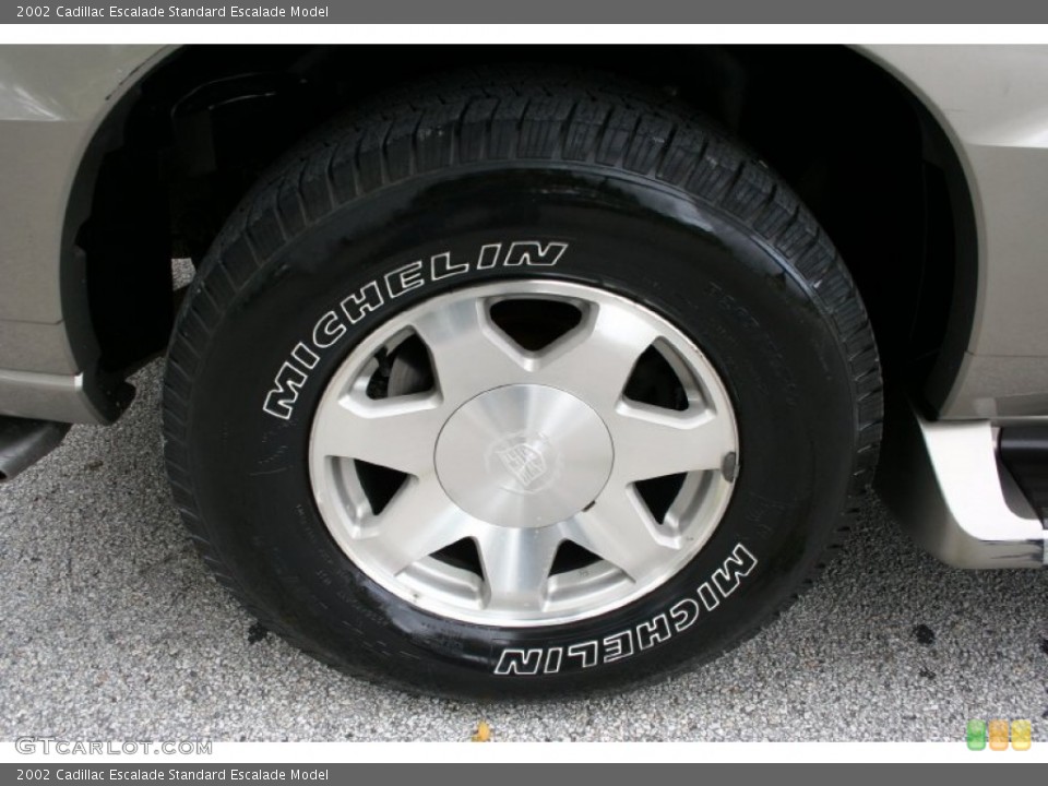 2002 Cadillac Escalade  Wheel and Tire Photo #53204726