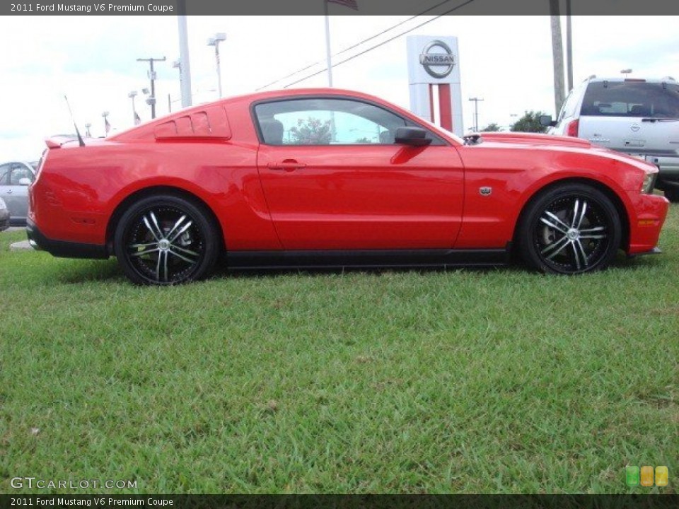 2011 Ford Mustang Custom Wheel and Tire Photo #53205563