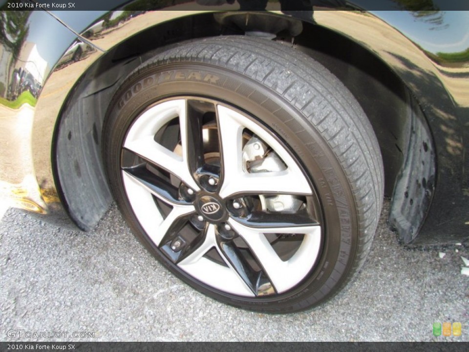 2010 Kia Forte Koup SX Wheel and Tire Photo #53208755