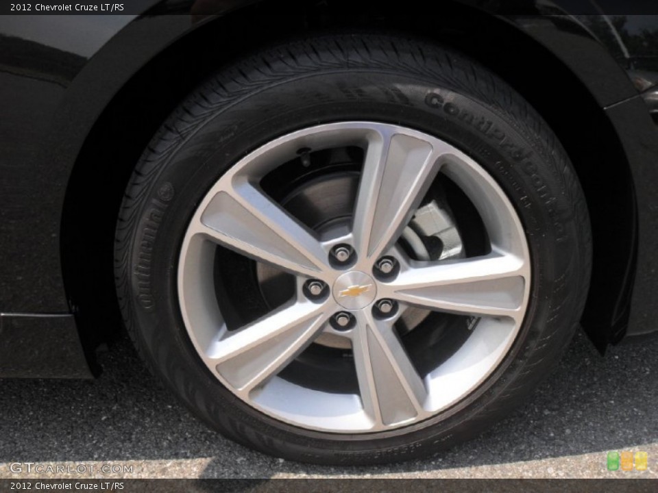 2012 Chevrolet Cruze LT/RS Wheel and Tire Photo #53212946