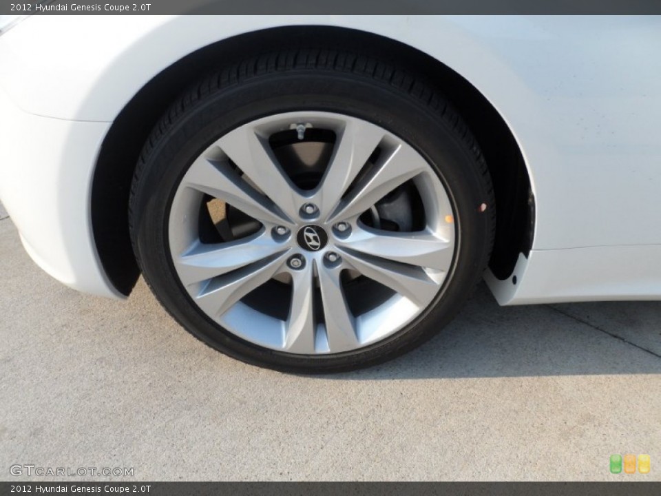 2012 Hyundai Genesis Coupe 2.0T Wheel and Tire Photo #53213396