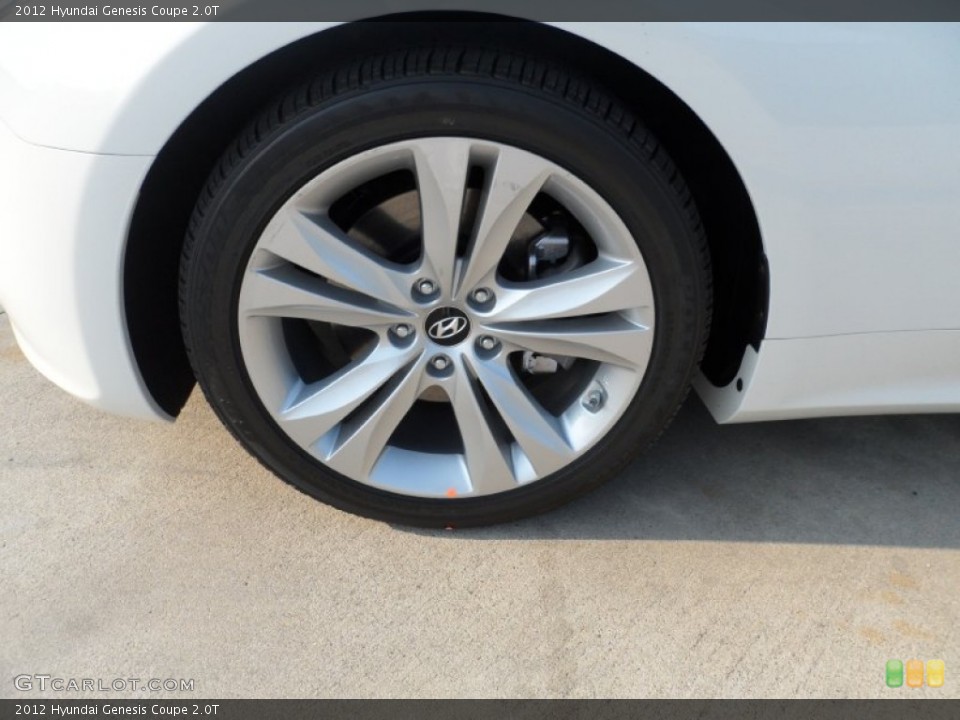 2012 Hyundai Genesis Coupe 2.0T Wheel and Tire Photo #53213876