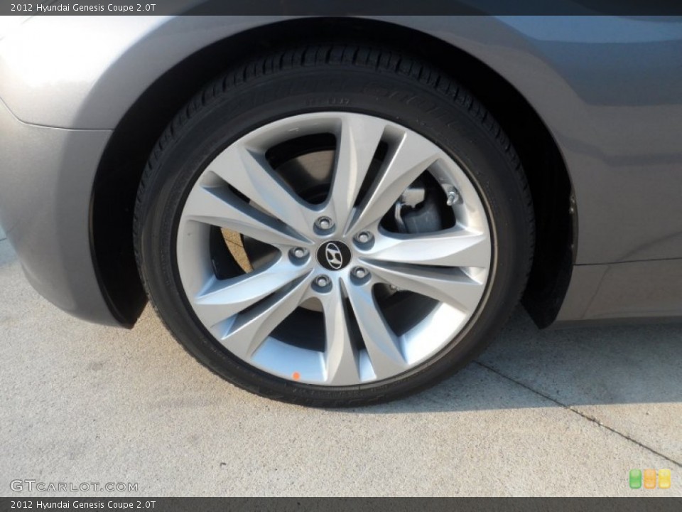 2012 Hyundai Genesis Coupe 2.0T Wheel and Tire Photo #53214404