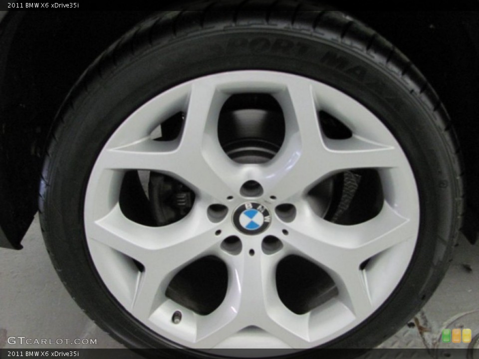 2011 BMW X6 xDrive35i Wheel and Tire Photo #53218388