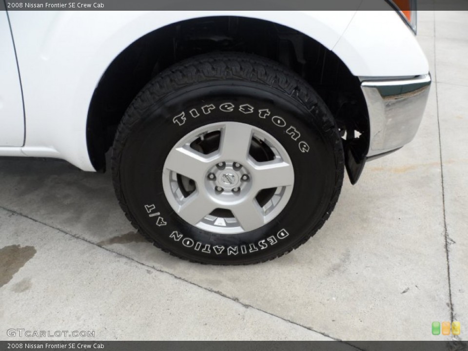 2008 Nissan Frontier SE Crew Cab Wheel and Tire Photo #53220431