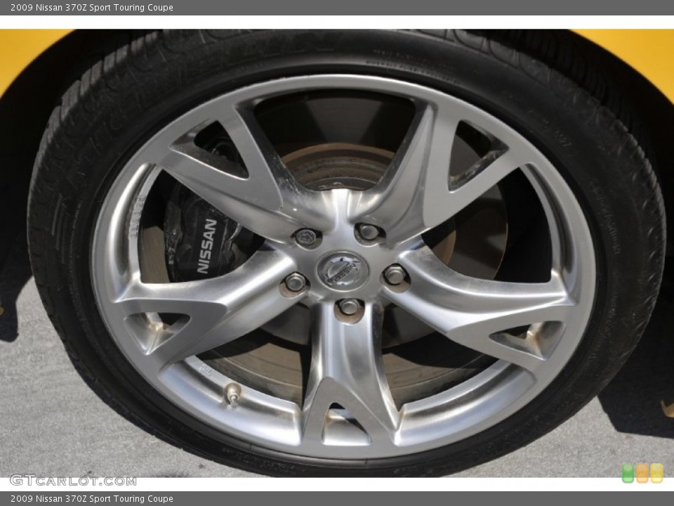 2009 Nissan 370Z Sport Touring Coupe Wheel and Tire Photo #53220905