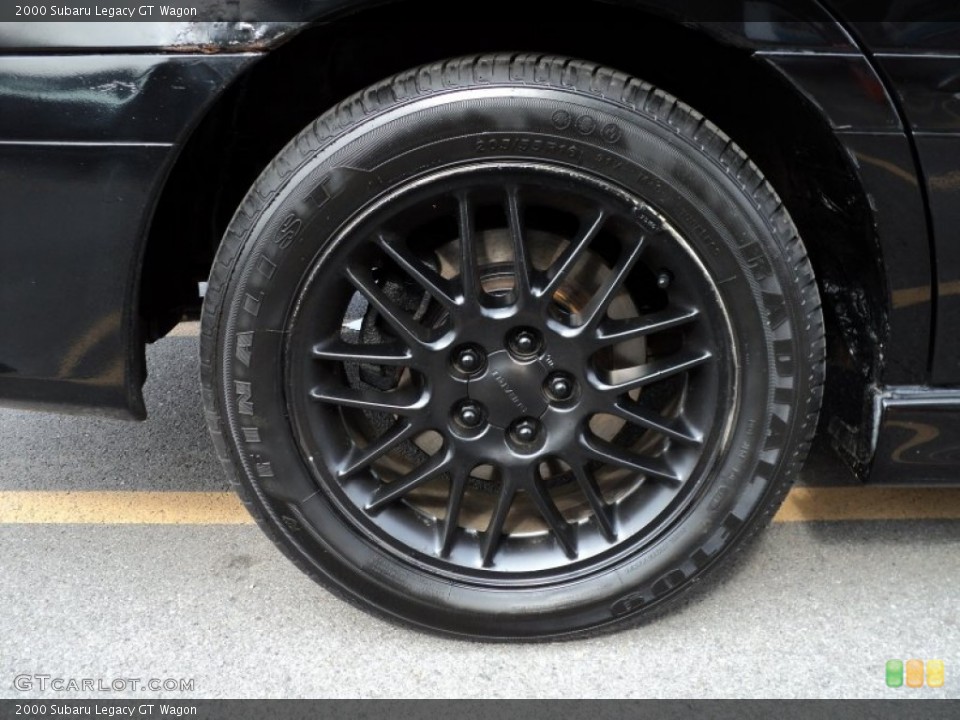 2000 Subaru Legacy GT Wagon Wheel and Tire Photo #53223152
