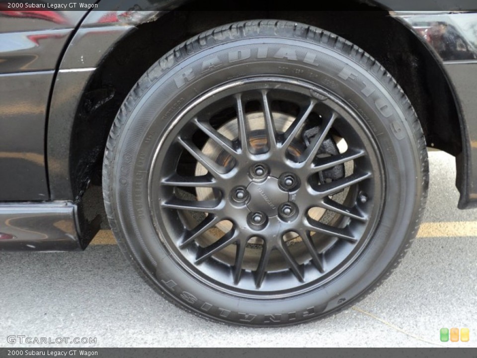 2000 Subaru Legacy GT Wagon Wheel and Tire Photo #53223161