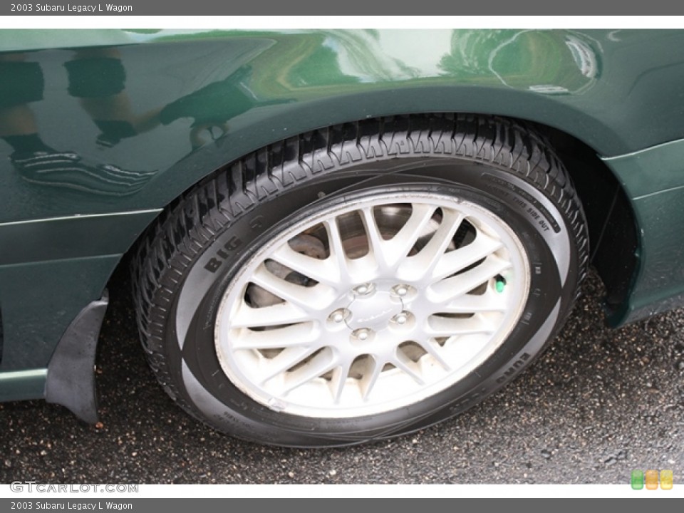 2003 Subaru Legacy L Wagon Wheel and Tire Photo #53226972