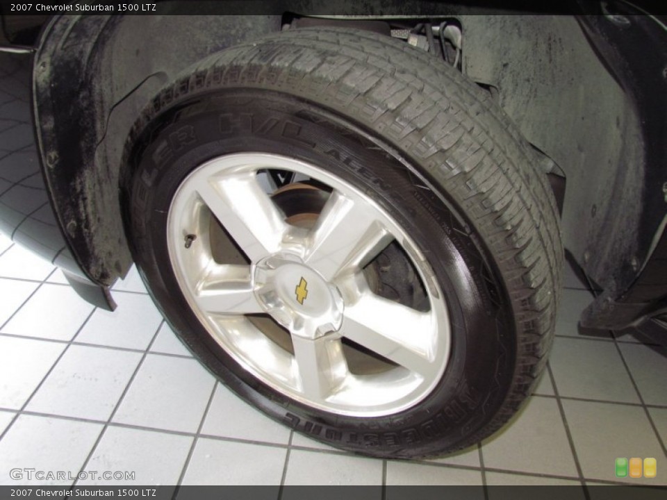2007 Chevrolet Suburban 1500 LTZ Wheel and Tire Photo #53228694