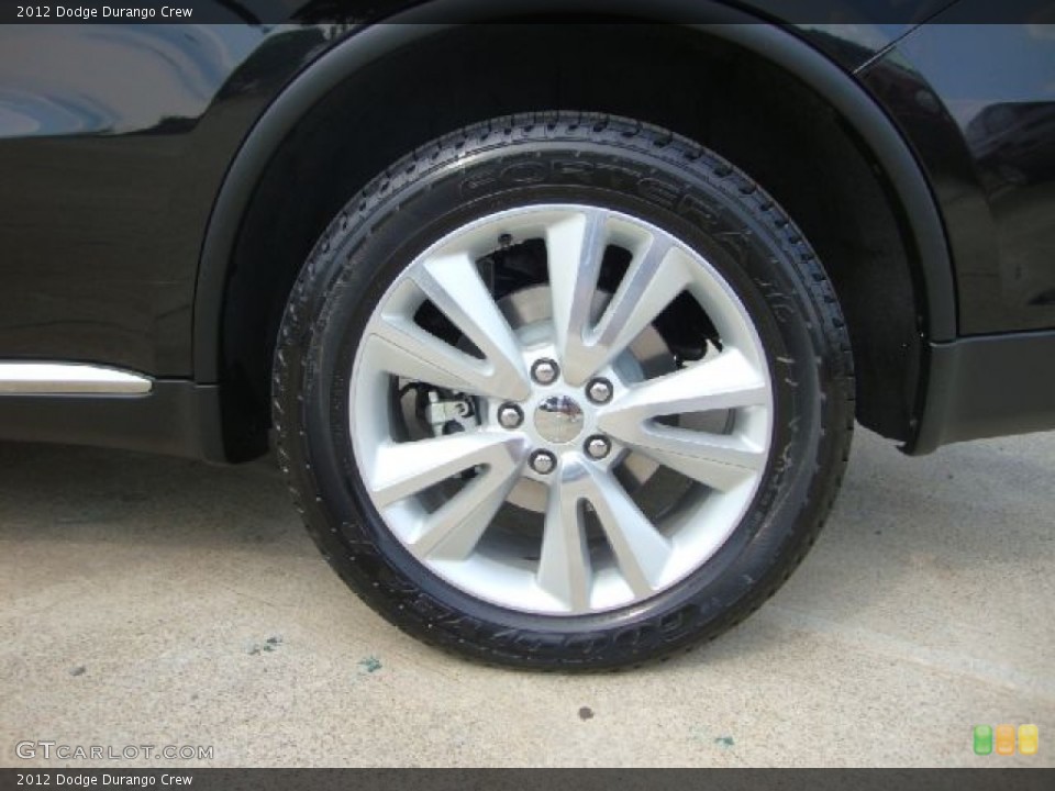 2012 Dodge Durango Crew Wheel and Tire Photo #53234838