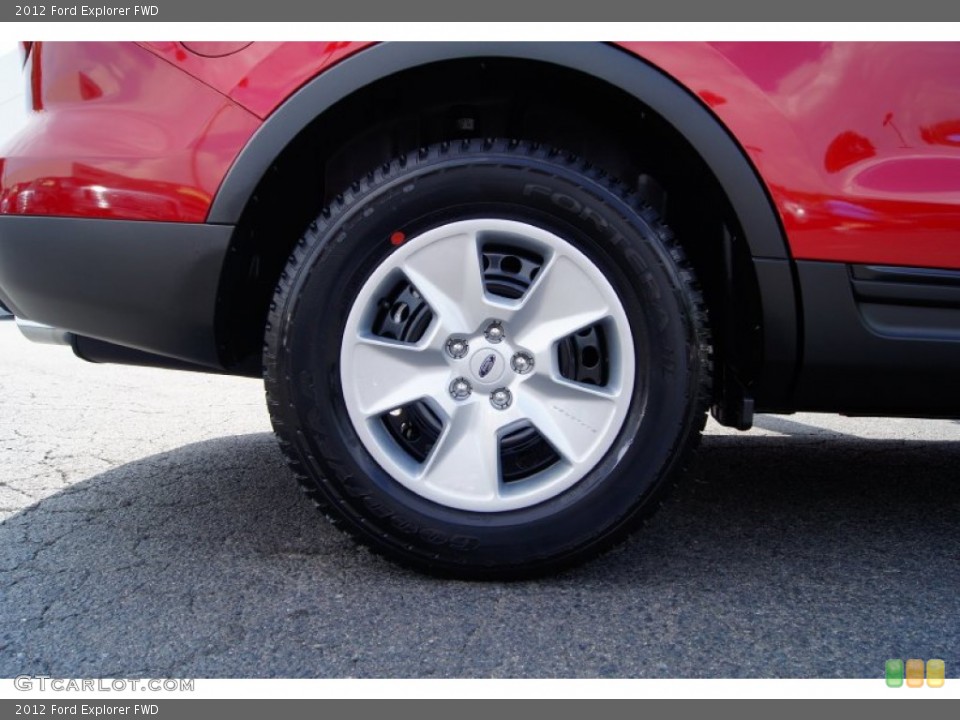 2012 Ford Explorer FWD Wheel and Tire Photo #53237982