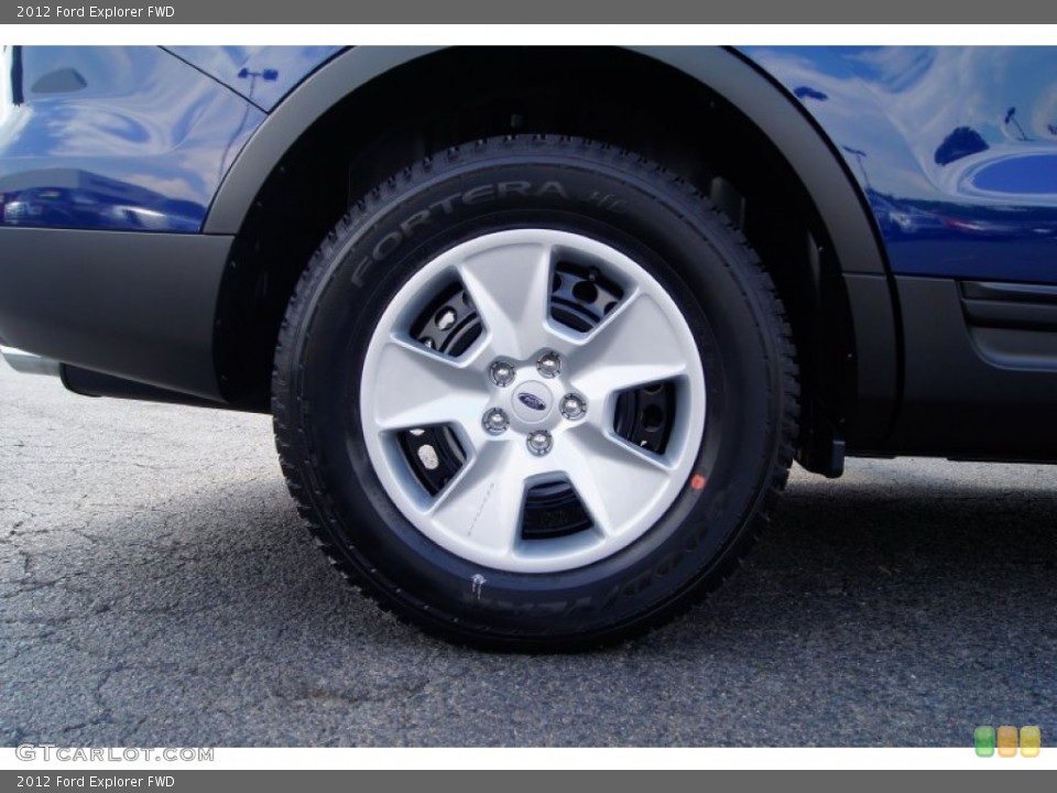 2012 Ford Explorer FWD Wheel and Tire Photo #53238468