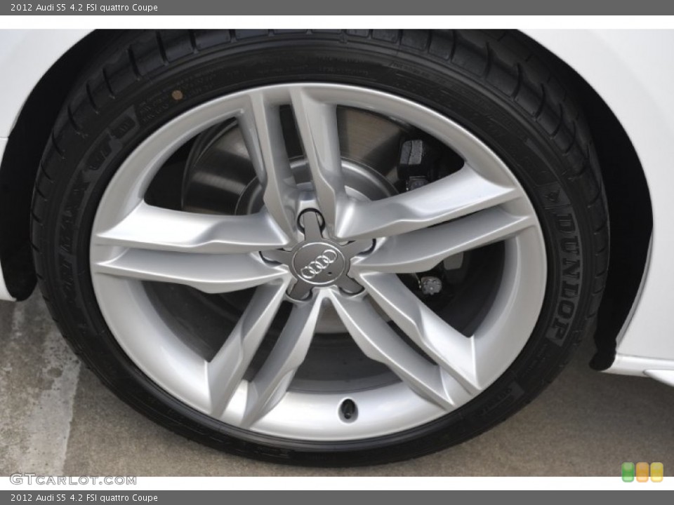 2012 Audi S5 4.2 FSI quattro Coupe Wheel and Tire Photo #53241189