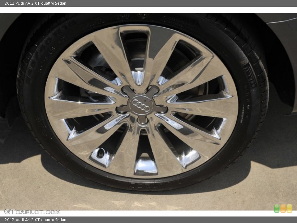 2012 Audi A4 2.0T quattro Sedan Wheel and Tire Photo #53241552