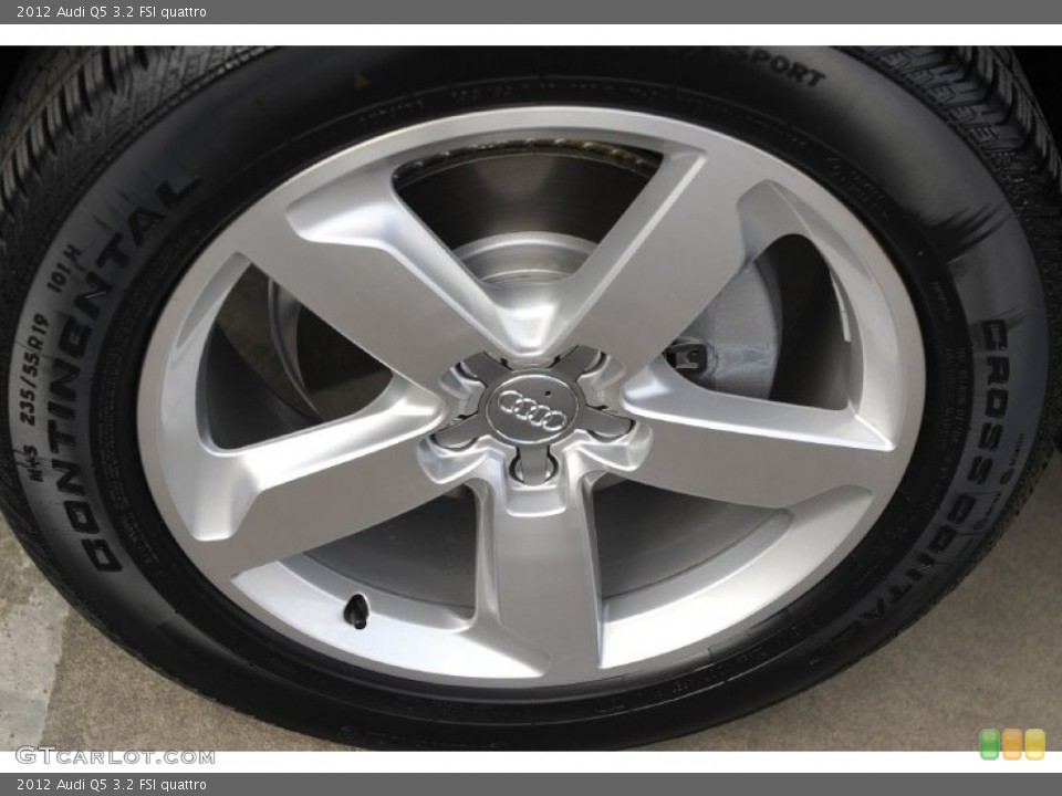 2012 Audi Q5 3.2 FSI quattro Wheel and Tire Photo #53241921