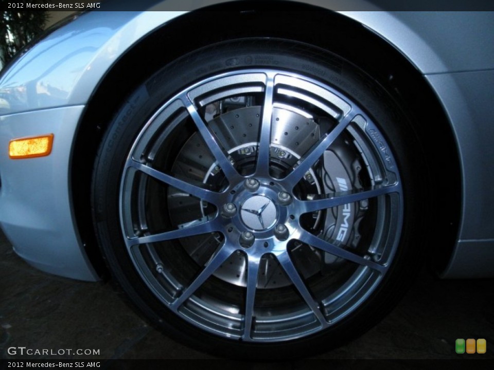 2012 Mercedes-Benz SLS AMG Wheel and Tire Photo #53244682