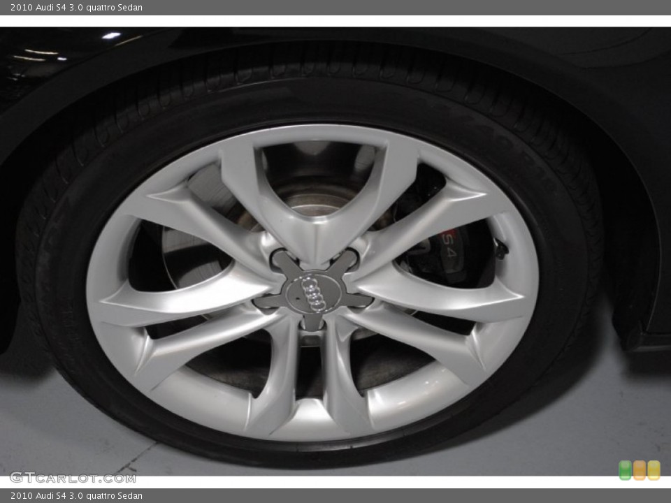 2010 Audi S4 3.0 quattro Sedan Wheel and Tire Photo #53248390