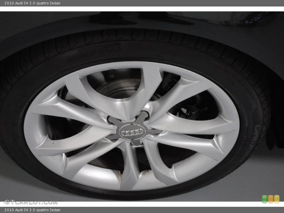 2010 Audi S4 3.0 quattro Sedan Wheel and Tire Photo #53248510
