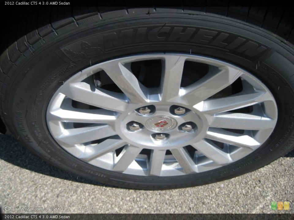 2012 Cadillac CTS 4 3.0 AWD Sedan Wheel and Tire Photo #53249047