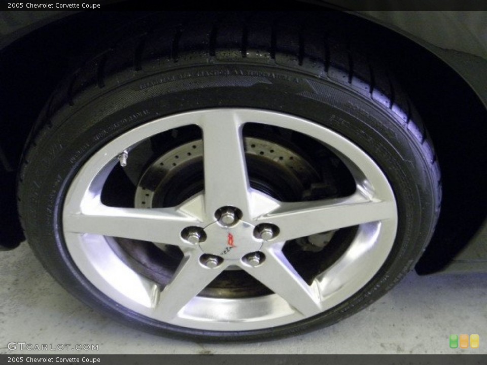 2005 Chevrolet Corvette Coupe Wheel and Tire Photo #53252725