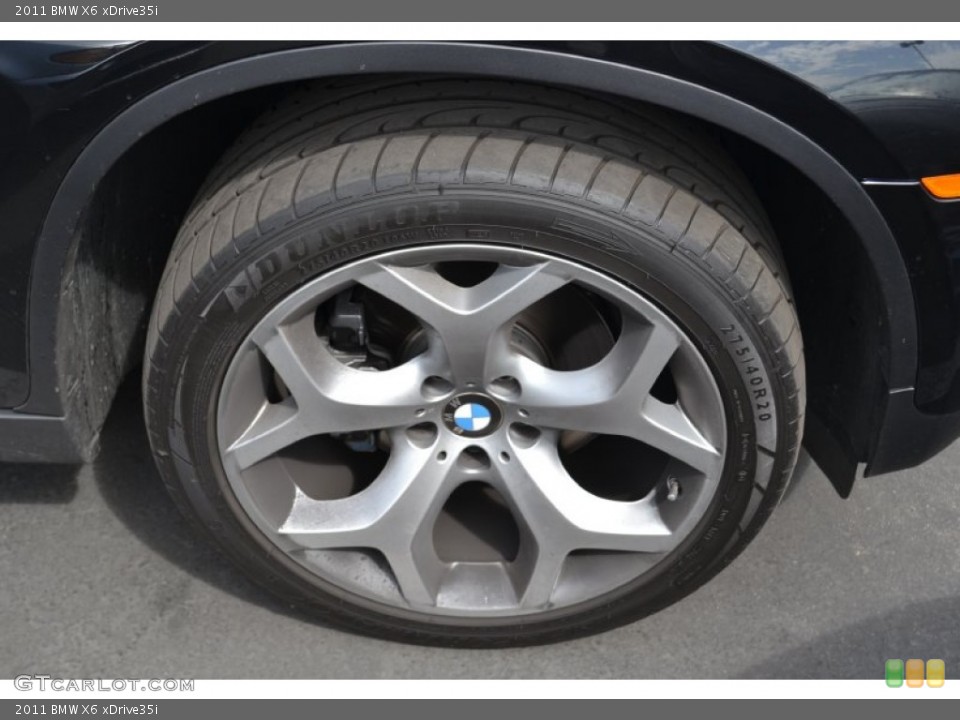 2011 BMW X6 xDrive35i Wheel and Tire Photo #53259346