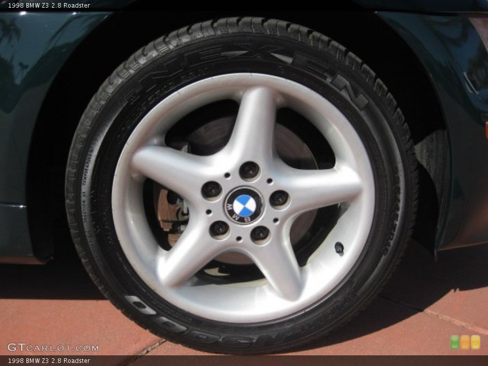 1998 BMW Z3 2.8 Roadster Wheel and Tire Photo #53261284