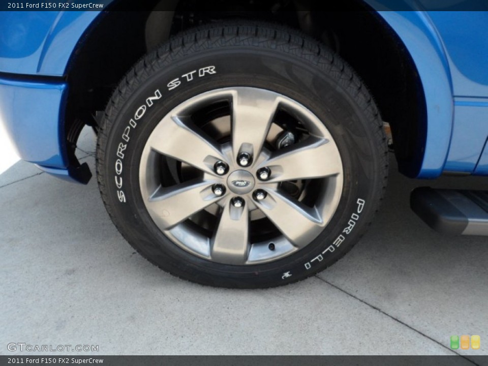 2011 Ford F150 FX2 SuperCrew Wheel and Tire Photo #53273644
