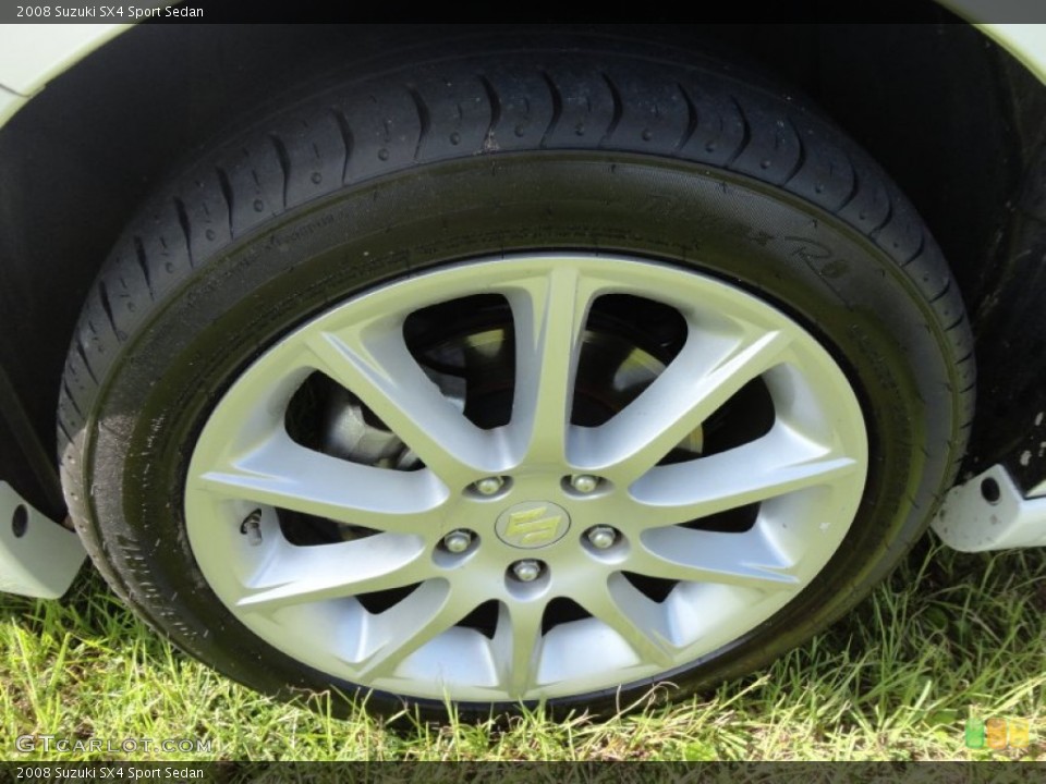 2008 Suzuki SX4 Sport Sedan Wheel and Tire Photo #53275057