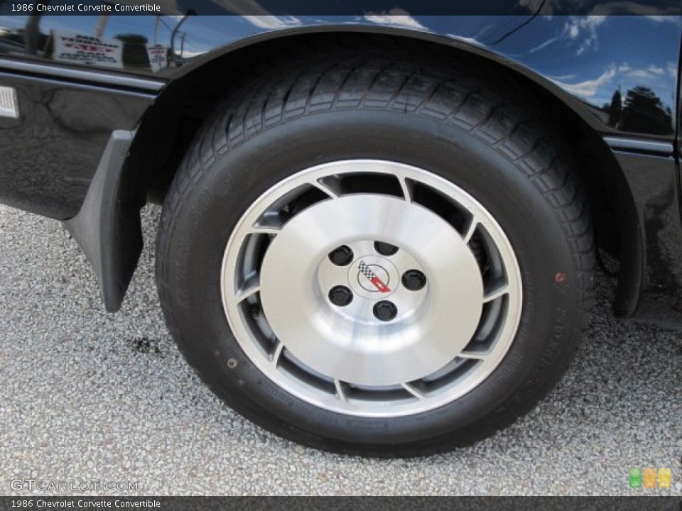 1986 Chevrolet Corvette Wheels and Tires