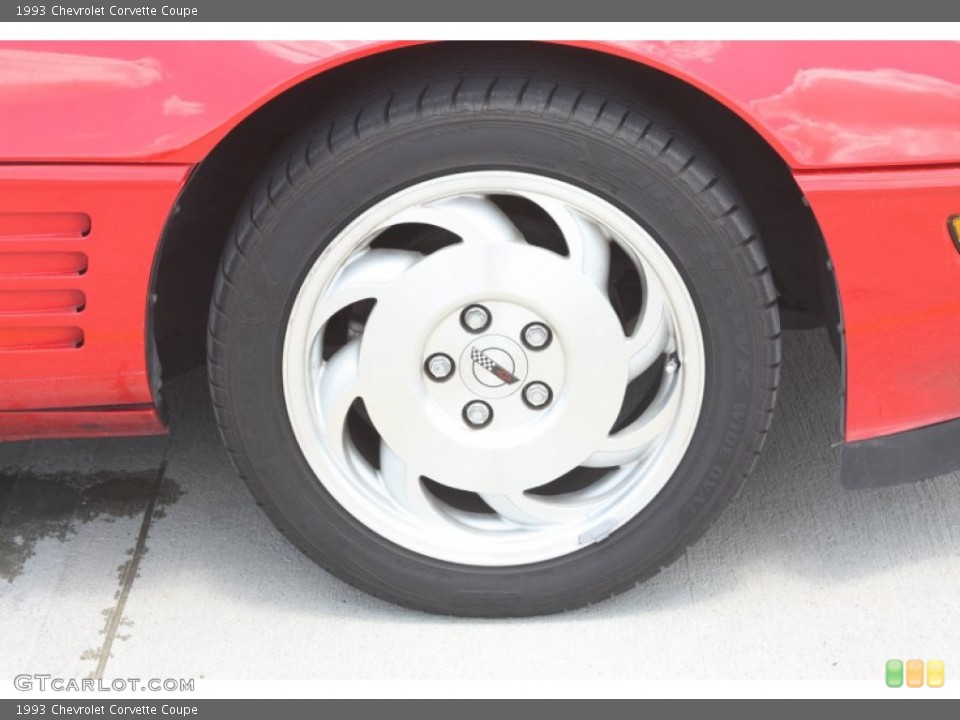 1993 Chevrolet Corvette Coupe Wheel and Tire Photo #53276875