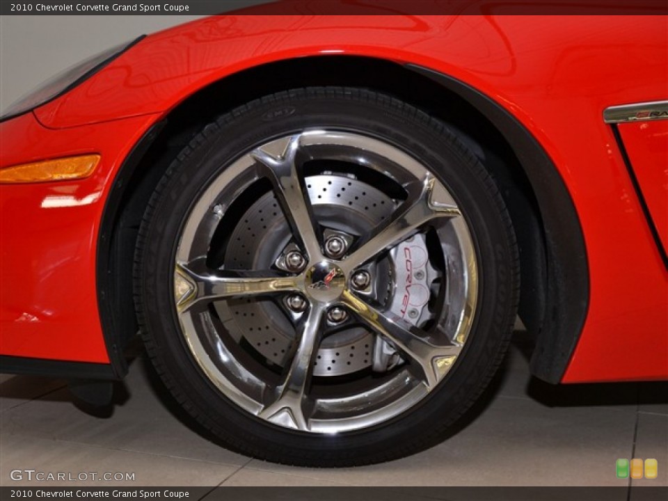 2010 Chevrolet Corvette Grand Sport Coupe Wheel and Tire Photo #53280609