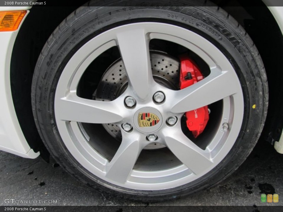 2008 Porsche Cayman S Wheel and Tire Photo #53283930