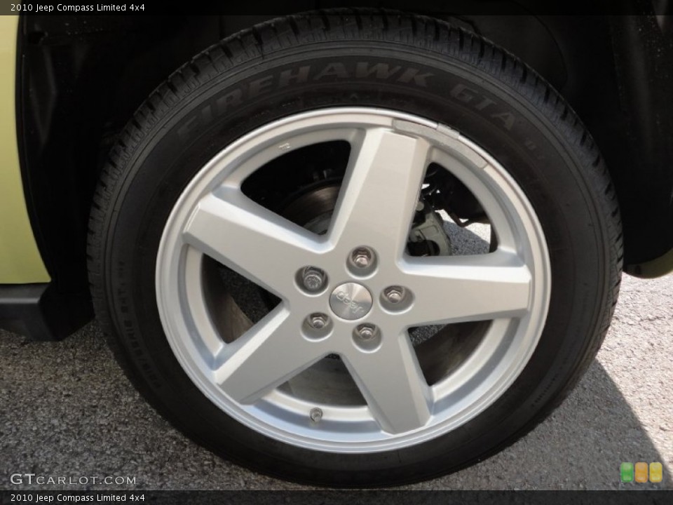 2010 Jeep Compass Limited 4x4 Wheel and Tire Photo #53285760