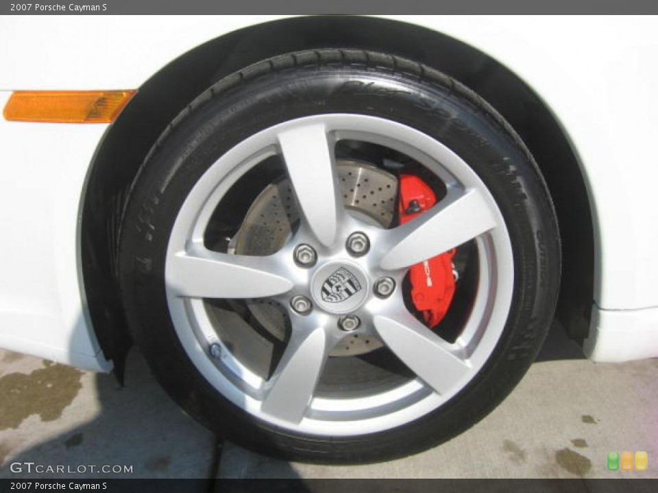 2007 Porsche Cayman S Wheel and Tire Photo #5329610