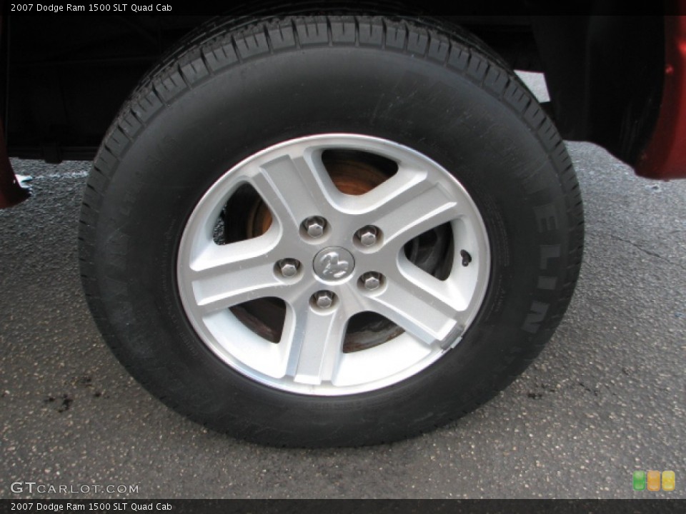 2007 Dodge Ram 1500 SLT Quad Cab Wheel and Tire Photo #53301075