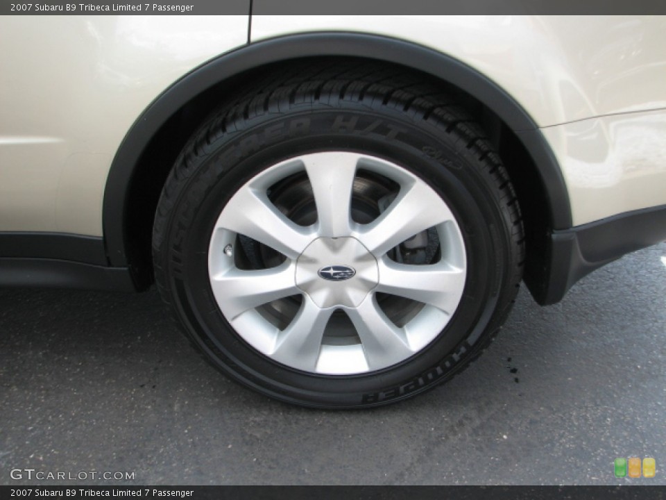 2007 Subaru B9 Tribeca Limited 7 Passenger Wheel and Tire Photo #53302527