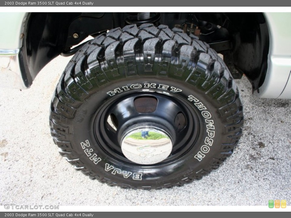 2003 Dodge Ram 3500 Custom Wheel and Tire Photo #53305569