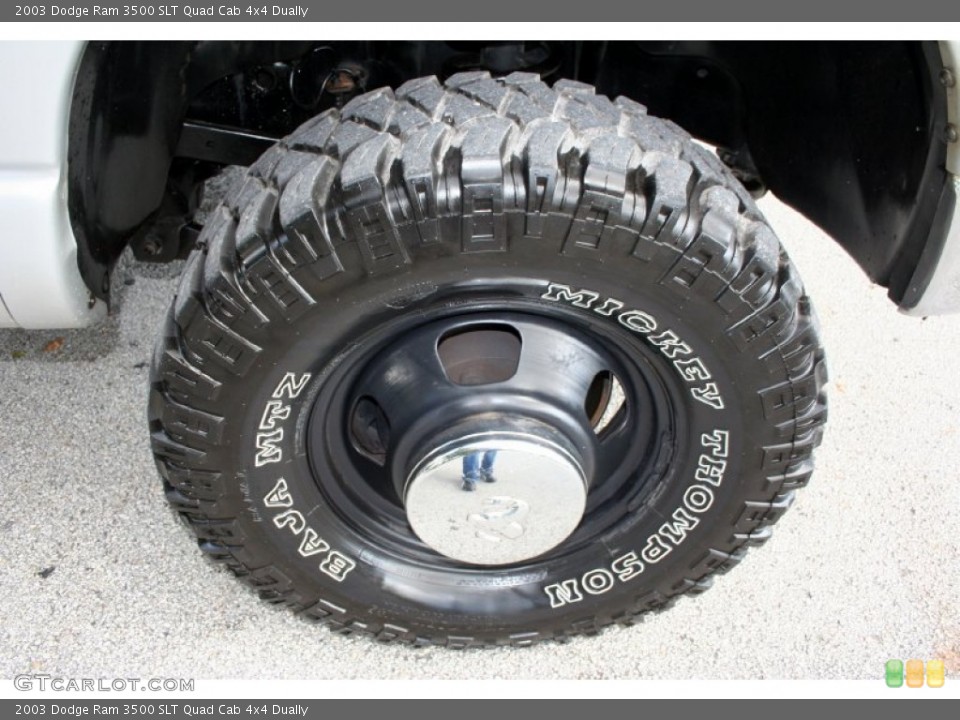 2003 Dodge Ram 3500 Custom Wheel and Tire Photo #53305584