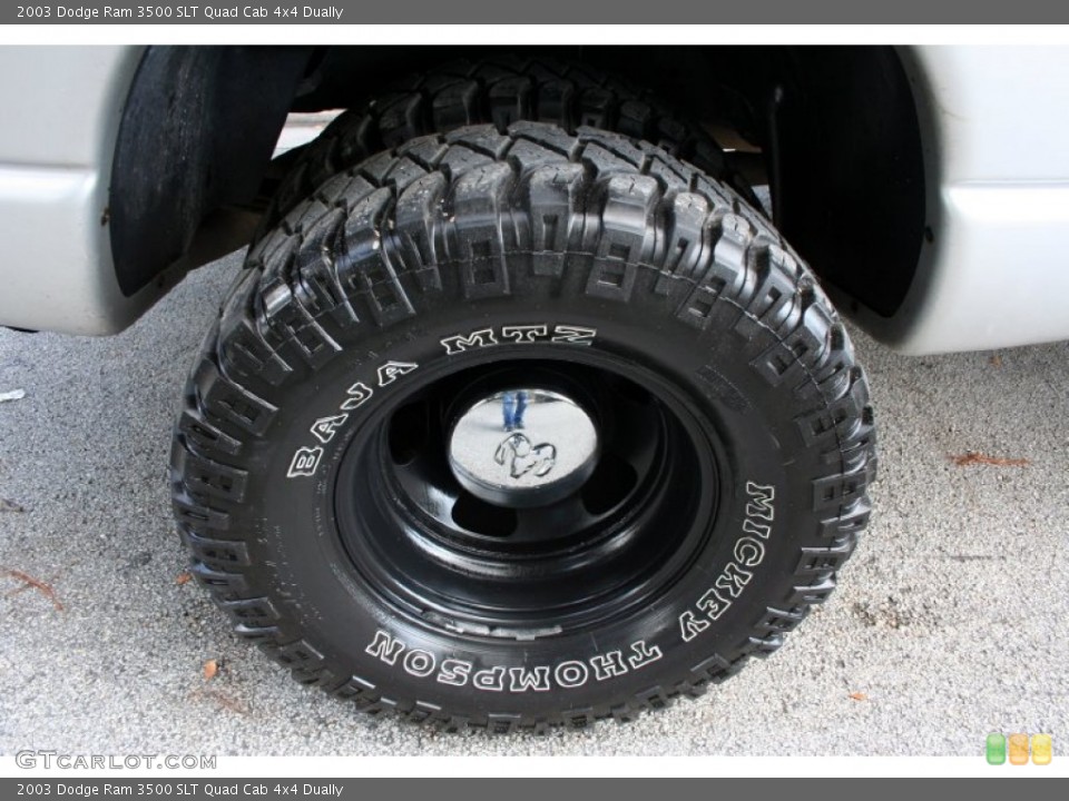 2003 Dodge Ram 3500 Custom Wheel and Tire Photo #53305599