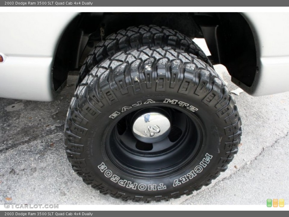 2003 Dodge Ram 3500 Custom Wheel and Tire Photo #53305614