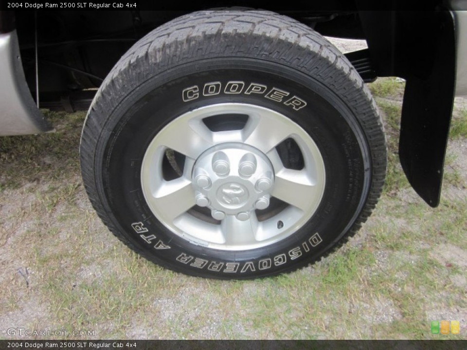 2004 Dodge Ram 2500 SLT Regular Cab 4x4 Wheel and Tire Photo #53307882