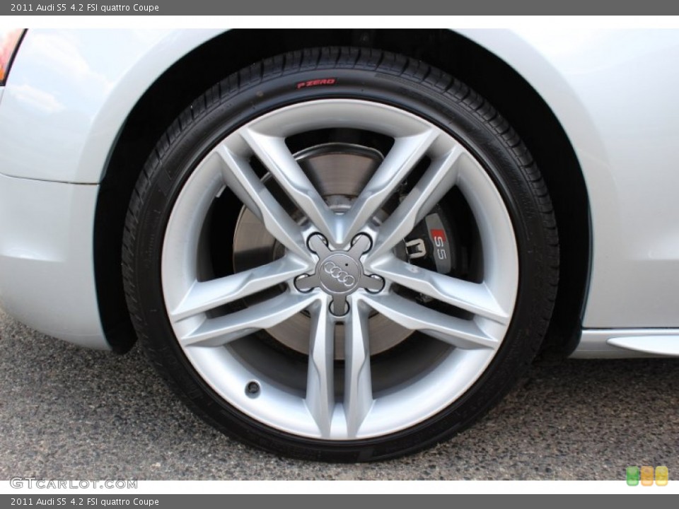 2011 Audi S5 4.2 FSI quattro Coupe Wheel and Tire Photo #53307894