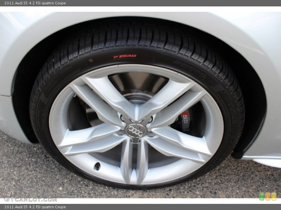 2011 Audi S5 4.2 FSI quattro Coupe Wheel and Tire Photo #53307909