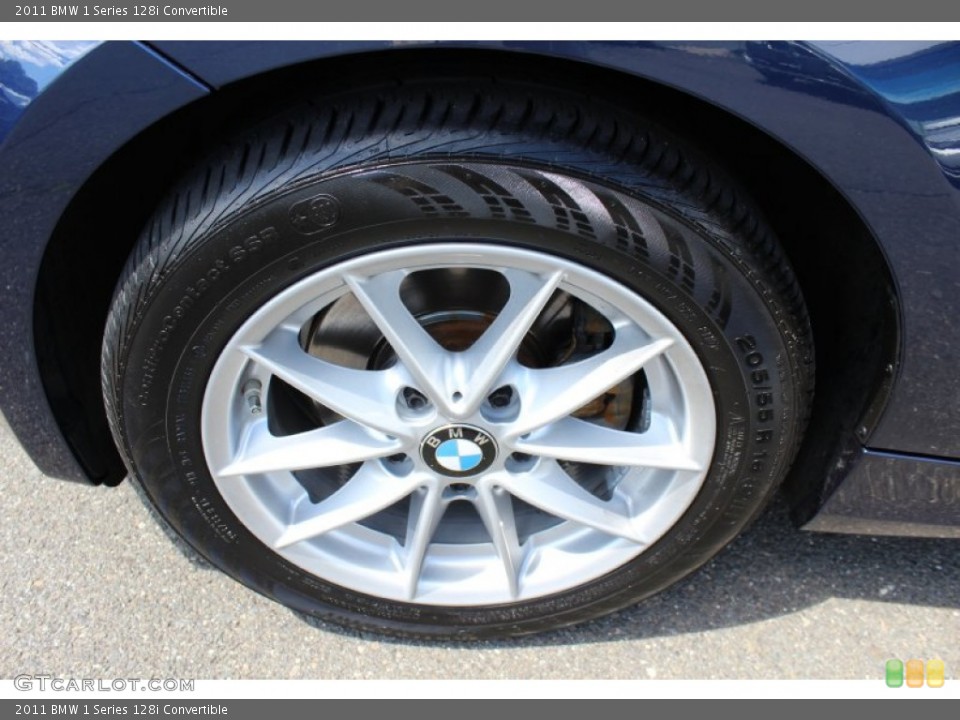 2011 BMW 1 Series 128i Convertible Wheel and Tire Photo #53308353