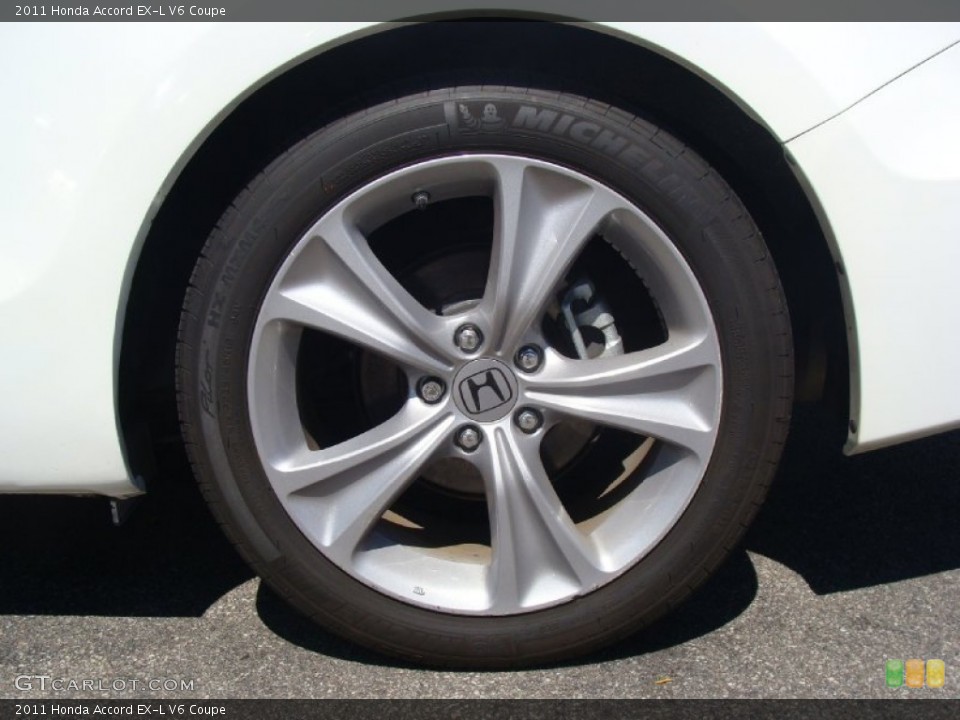 2011 Honda Accord EX-L V6 Coupe Wheel and Tire Photo #53309214