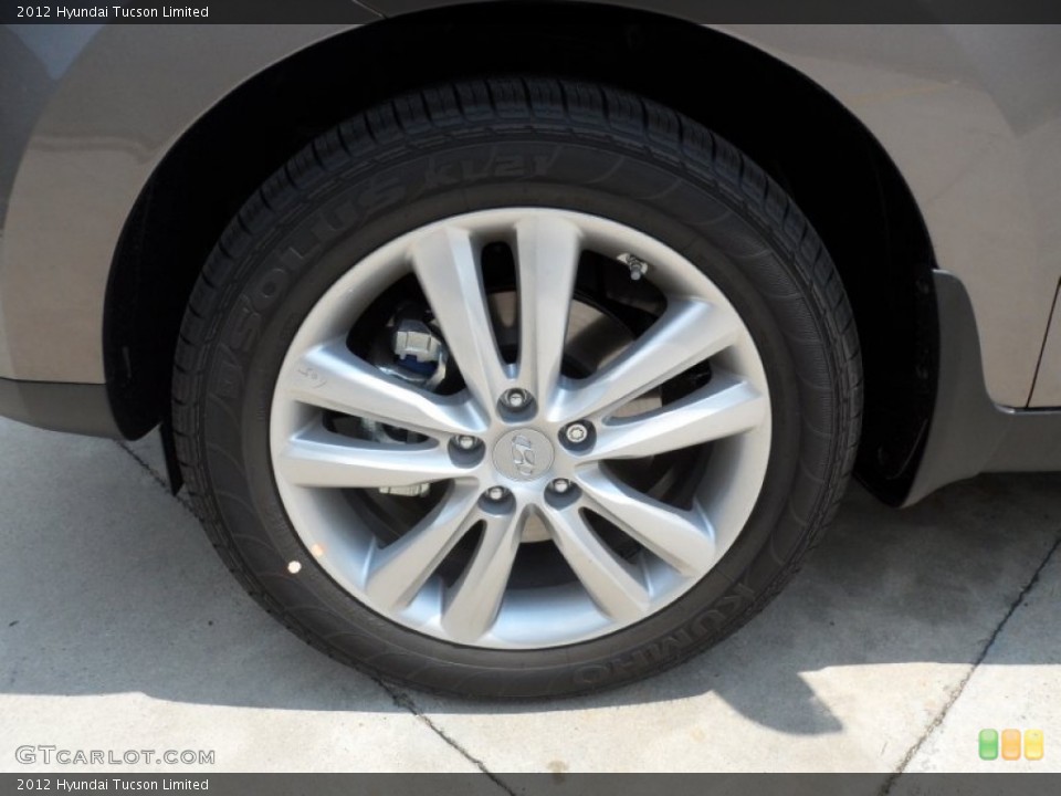 2012 Hyundai Tucson Limited Wheel and Tire Photo #53316285