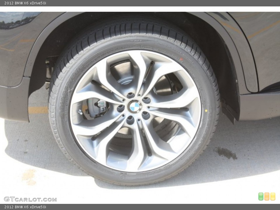 2012 BMW X6 xDrive50i Wheel and Tire Photo #53317515