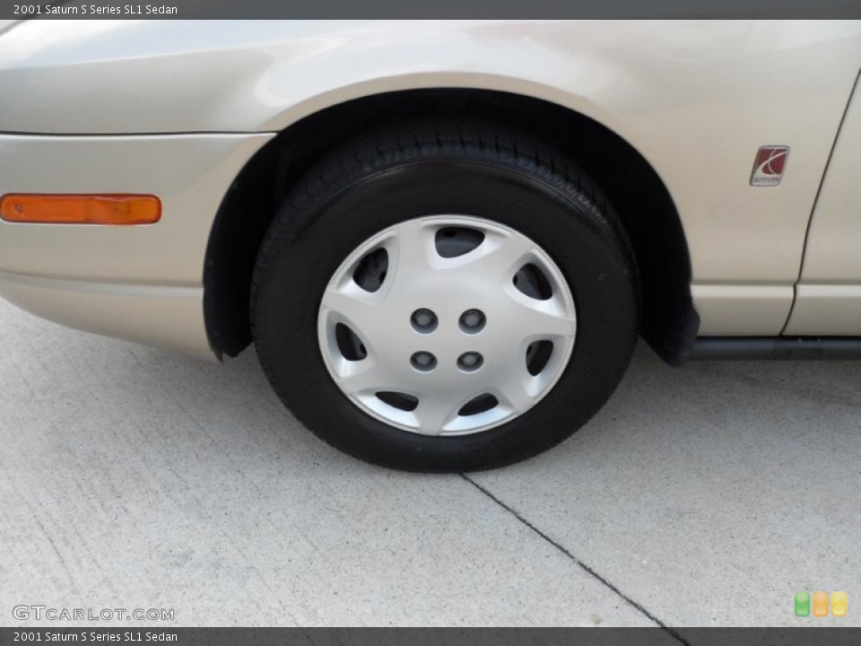 2001 Saturn S Series SL1 Sedan Wheel and Tire Photo #53317632
