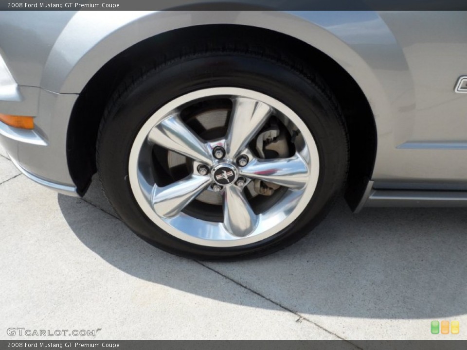 2008 Ford Mustang GT Premium Coupe Wheel and Tire Photo #53322514